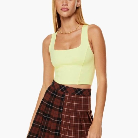 BNWT aritzia Jagger tank in brown - Picture 2 of 4